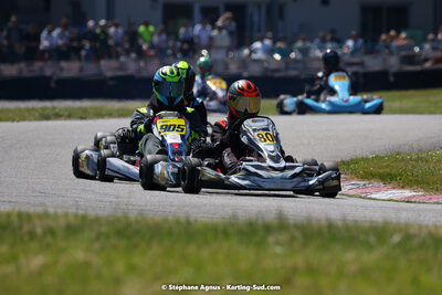 16 & 17/04/2022 : 3ème manche du Championnat du Sud 2022 au circuit d’Aigues-Vives (photos Stéphane Agnus) 2022 — karting