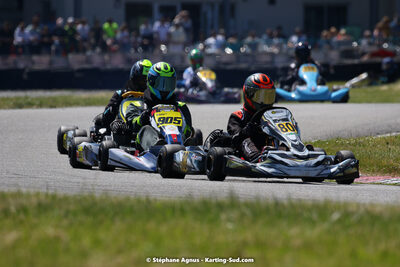 16 & 17/04/2022 : 3ème manche du Championnat du Sud 2022 au circuit d’Aigues-Vives (photos Stéphane Agnus) 2022 — karting