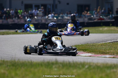 16 & 17/04/2022 : 3ème manche du Championnat du Sud 2022 au circuit d’Aigues-Vives (photos Stéphane Agnus) 2022 — karting