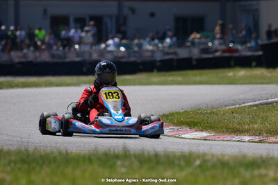 16 & 17/04/2022 : 3ème manche du Championnat du Sud 2022 au circuit d’Aigues-Vives (photos Stéphane Agnus) 2022 — karting