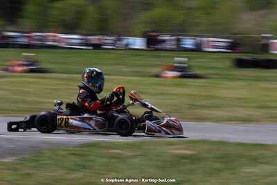 16 & 17/04/2022 : 3ème manche du Championnat du Sud 2022 au circuit d’Aigues-Vives (photos Stéphane Agnus) 2022 — karting