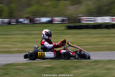 16 & 17/04/2022 : 3ème manche du Championnat du Sud 2022 au circuit d’Aigues-Vives (photos Stéphane Agnus) 2022 — karting
