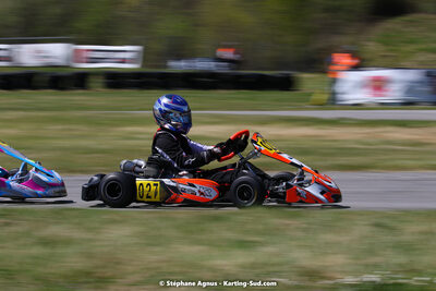 16 & 17/04/2022 : 3ème manche du Championnat du Sud 2022 au circuit d’Aigues-Vives (photos Stéphane Agnus) 2022 — karting