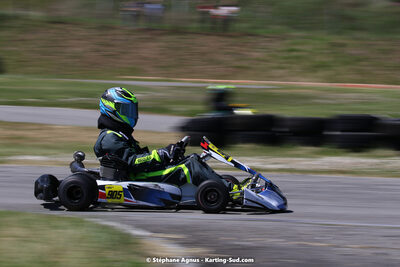 16 & 17/04/2022 : 3ème manche du Championnat du Sud 2022 au circuit d’Aigues-Vives (photos Stéphane Agnus) 2022 — karting