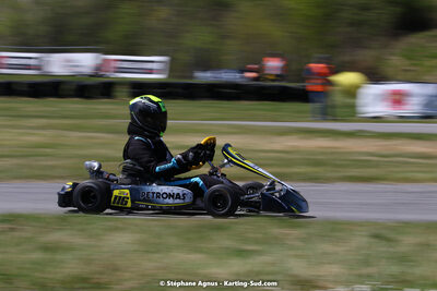 16 & 17/04/2022 : 3ème manche du Championnat du Sud 2022 au circuit d’Aigues-Vives (photos Stéphane Agnus) 2022 — karting