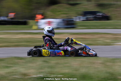 16 & 17/04/2022 : 3ème manche du Championnat du Sud 2022 au circuit d’Aigues-Vives (photos Stéphane Agnus) 2022 — karting
