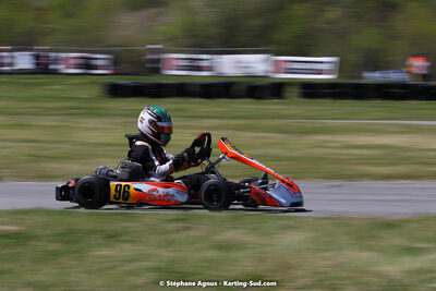 16 & 17/04/2022 : 3ème manche du Championnat du Sud 2022 au circuit d’Aigues-Vives (photos Stéphane Agnus) 2022 — karting