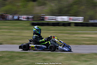 16 & 17/04/2022 : 3ème manche du Championnat du Sud 2022 au circuit d’Aigues-Vives (photos Stéphane Agnus) 2022 — karting