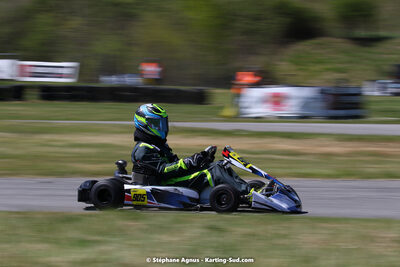 16 & 17/04/2022 : 3ème manche du Championnat du Sud 2022 au circuit d’Aigues-Vives (photos Stéphane Agnus) 2022 — karting