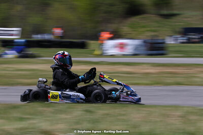 16 & 17/04/2022 : 3ème manche du Championnat du Sud 2022 au circuit d’Aigues-Vives (photos Stéphane Agnus) 2022 — karting