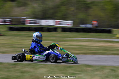 16 & 17/04/2022 : 3ème manche du Championnat du Sud 2022 au circuit d’Aigues-Vives (photos Stéphane Agnus) 2022 — karting