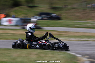 16 & 17/04/2022 : 3ème manche du Championnat du Sud 2022 au circuit d’Aigues-Vives (photos Stéphane Agnus) 2022 — karting
