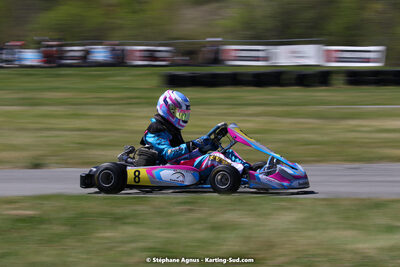 16 & 17/04/2022 : 3ème manche du Championnat du Sud 2022 au circuit d’Aigues-Vives (photos Stéphane Agnus) 2022 — karting