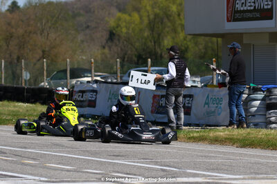 16 & 17/04/2022 : 3ème manche du Championnat du Sud 2022 au circuit d’Aigues-Vives (photos Stéphane Agnus) 2022 — karting
