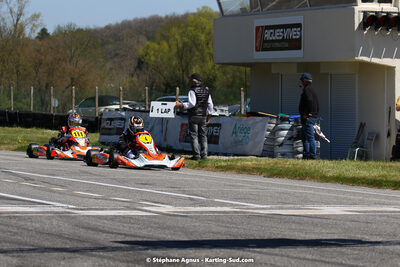 16 & 17/04/2022 : 3ème manche du Championnat du Sud 2022 au circuit d’Aigues-Vives (photos Stéphane Agnus) 2022 — karting