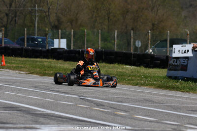 16 & 17/04/2022 : 3ème manche du Championnat du Sud 2022 au circuit d’Aigues-Vives (photos Stéphane Agnus) 2022 — karting