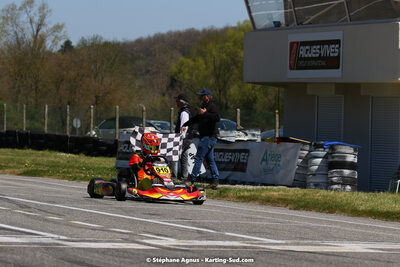 16 & 17/04/2022 : 3ème manche du Championnat du Sud 2022 au circuit d’Aigues-Vives (photos Stéphane Agnus) 2022 — karting