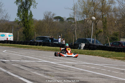 16 & 17/04/2022 : 3ème manche du Championnat du Sud 2022 au circuit d’Aigues-Vives (photos Stéphane Agnus) 2022 — karting