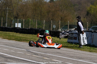 16 & 17/04/2022 : 3ème manche du Championnat du Sud 2022 au circuit d’Aigues-Vives (photos Stéphane Agnus) 2022 — karting