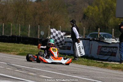 16 & 17/04/2022 : 3ème manche du Championnat du Sud 2022 au circuit d’Aigues-Vives (photos Stéphane Agnus) 2022 — karting