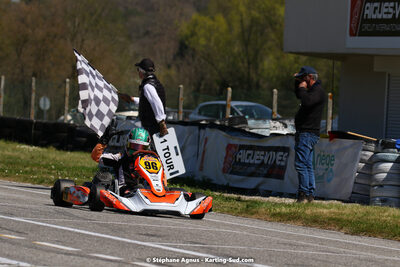 16 & 17/04/2022 : 3ème manche du Championnat du Sud 2022 au circuit d’Aigues-Vives (photos Stéphane Agnus) 2022 — karting