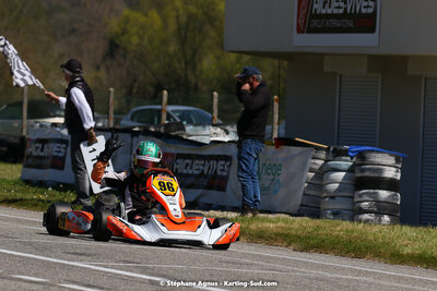 16 & 17/04/2022 : 3ème manche du Championnat du Sud 2022 au circuit d’Aigues-Vives (photos Stéphane Agnus) 2022 — karting