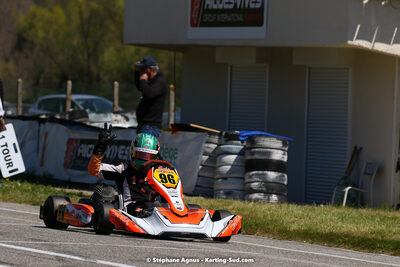 16 & 17/04/2022 : 3ème manche du Championnat du Sud 2022 au circuit d’Aigues-Vives (photos Stéphane Agnus) 2022 — karting