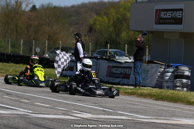 16 & 17/04/2022 : 3ème manche du Championnat du Sud 2022 au circuit d’Aigues-Vives (photos Stéphane Agnus) 2022 — karting