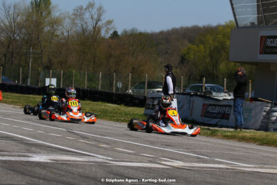 16 & 17/04/2022 : 3ème manche du Championnat du Sud 2022 au circuit d’Aigues-Vives (photos Stéphane Agnus) 2022 — karting