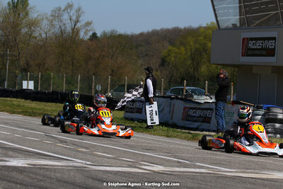 16 & 17/04/2022 : 3ème manche du Championnat du Sud 2022 au circuit d’Aigues-Vives (photos Stéphane Agnus) 2022 — karting