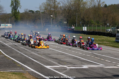 16 & 17/04/2022 : 3ème manche du Championnat du Sud 2022 au circuit d’Aigues-Vives (photos Stéphane Agnus) 2022 — karting