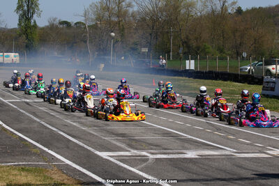 16 & 17/04/2022 : 3ème manche du Championnat du Sud 2022 au circuit d’Aigues-Vives (photos Stéphane Agnus) 2022 — karting