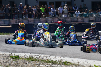 16 & 17/04/2022 : 3ème manche du Championnat du Sud 2022 au circuit d’Aigues-Vives (photos Stéphane Agnus) 2022 — karting