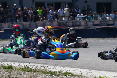 16 & 17/04/2022 : 3ème manche du Championnat du Sud 2022 au circuit d’Aigues-Vives (photos Stéphane Agnus) 2022 — karting