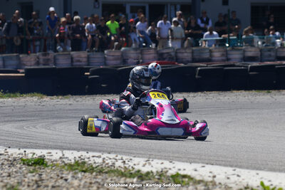 16 & 17/04/2022 : 3ème manche du Championnat du Sud 2022 au circuit d’Aigues-Vives (photos Stéphane Agnus) 2022 — karting