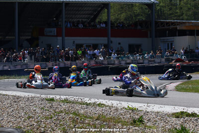 16 & 17/04/2022 : 3ème manche du Championnat du Sud 2022 au circuit d’Aigues-Vives (photos Stéphane Agnus) 2022 — karting