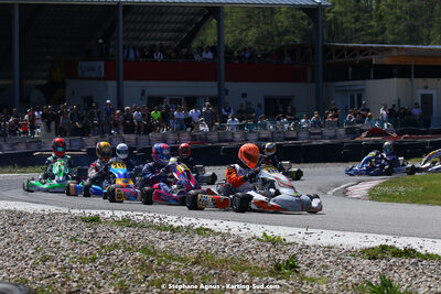 16 & 17/04/2022 : 3ème manche du Championnat du Sud 2022 au circuit d’Aigues-Vives (photos Stéphane Agnus) 2022 — karting