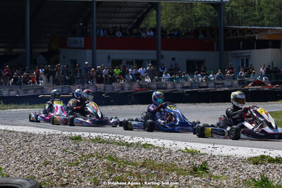 16 & 17/04/2022 : 3ème manche du Championnat du Sud 2022 au circuit d’Aigues-Vives (photos Stéphane Agnus) 2022 — karting