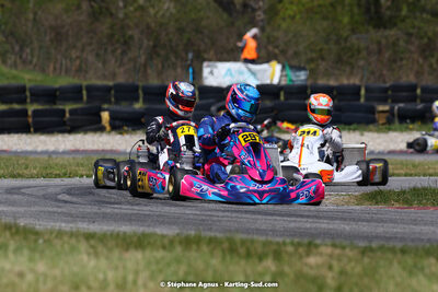 16 & 17/04/2022 : 3ème manche du Championnat du Sud 2022 au circuit d’Aigues-Vives (photos Stéphane Agnus) 2022 — karting