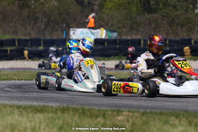 16 & 17/04/2022 : 3ème manche du Championnat du Sud 2022 au circuit d’Aigues-Vives (photos Stéphane Agnus) 2022 — karting