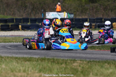16 & 17/04/2022 : 3ème manche du Championnat du Sud 2022 au circuit d’Aigues-Vives (photos Stéphane Agnus) 2022 — karting