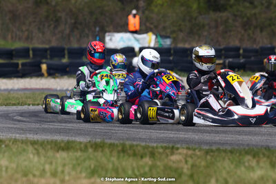 16 & 17/04/2022 : 3ème manche du Championnat du Sud 2022 au circuit d’Aigues-Vives (photos Stéphane Agnus) 2022 — karting