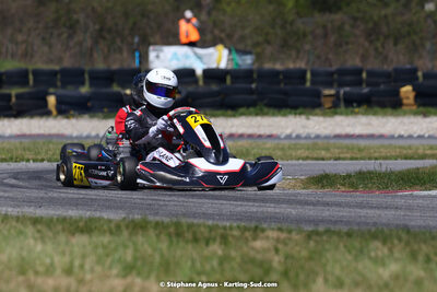 16 & 17/04/2022 : 3ème manche du Championnat du Sud 2022 au circuit d’Aigues-Vives (photos Stéphane Agnus) 2022 — karting