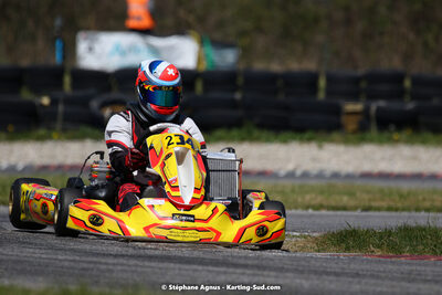 16 & 17/04/2022 : 3ème manche du Championnat du Sud 2022 au circuit d’Aigues-Vives (photos Stéphane Agnus) 2022 — karting