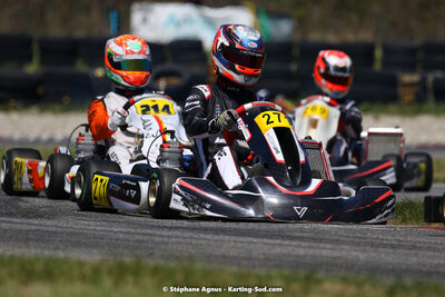 16 & 17/04/2022 : 3ème manche du Championnat du Sud 2022 au circuit d’Aigues-Vives (photos Stéphane Agnus) 2022 — karting