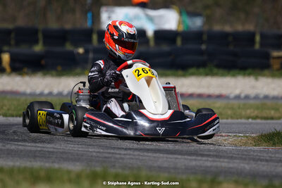 16 & 17/04/2022 : 3ème manche du Championnat du Sud 2022 au circuit d’Aigues-Vives (photos Stéphane Agnus) 2022 — karting