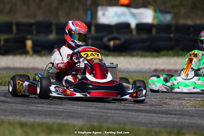 16 & 17/04/2022 : 3ème manche du Championnat du Sud 2022 au circuit d’Aigues-Vives (photos Stéphane Agnus) 2022 — karting