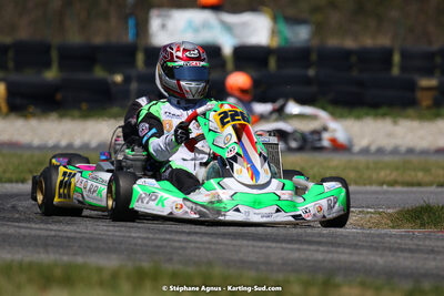 16 & 17/04/2022 : 3ème manche du Championnat du Sud 2022 au circuit d’Aigues-Vives (photos Stéphane Agnus) 2022 — karting