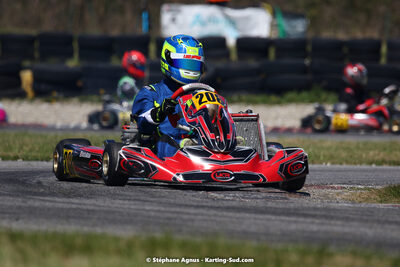 16 & 17/04/2022 : 3ème manche du Championnat du Sud 2022 au circuit d’Aigues-Vives (photos Stéphane Agnus) 2022 — karting
