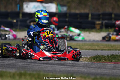 16 & 17/04/2022 : 3ème manche du Championnat du Sud 2022 au circuit d’Aigues-Vives (photos Stéphane Agnus) 2022 — karting